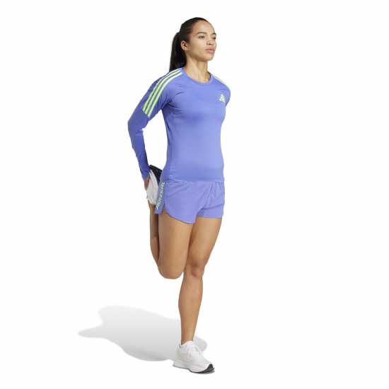 Adidas Горнище С Дълъг Ръкав Adizero Promo Running Long Sleeve Top Womens  Футболни тренировъчни горнища