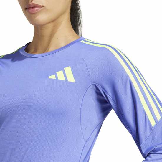 Adidas Горнище С Дълъг Ръкав Adizero Promo Running Long Sleeve Top Womens  Футболни тренировъчни горнища