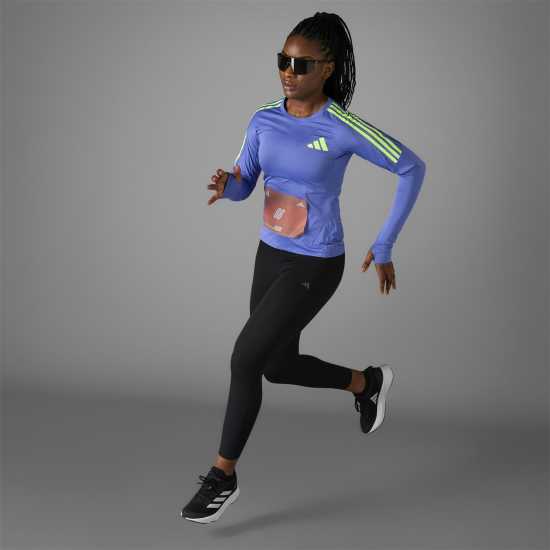 Adidas Горнище С Дълъг Ръкав Adizero Promo Running Long Sleeve Top Womens  Футболни тренировъчни горнища