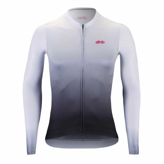 Фланелка С Дълъг Ръкав Dhb Aeron Long Sleeve Jersey 3.0 White Fade 