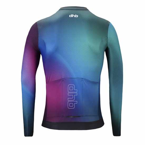 Фланелка С Дълъг Ръкав Dhb Dhb Aeron Long Sleeve Jersey 3.0 Purple Multi Фланелка С Дълъг Ръкав Dhb Dhb Aeron Long Sleeve Jersey 3.0 Purple Multi