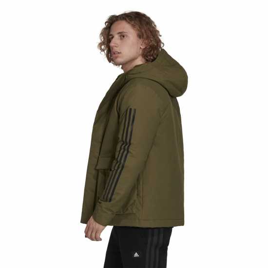 Adidas Яке С Качулка Utility 3S Hooded Jacket  Мъжки дрехи за фитнес