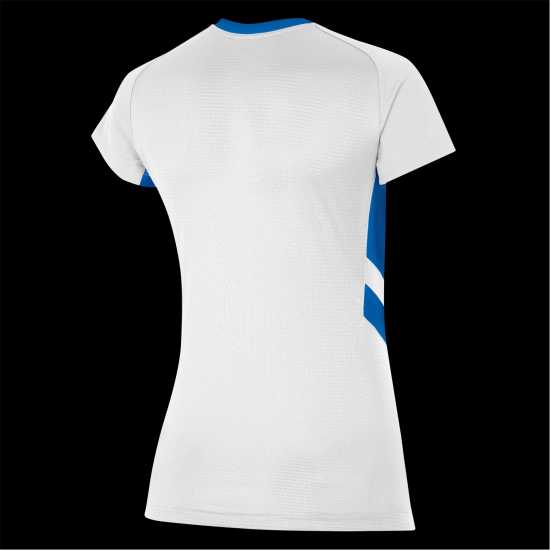 Nike Women's Hockey Polo Shirt Бяло/Кралско синьо Nike Women's Hockey Polo Shirt Бяло/Кралско синьо