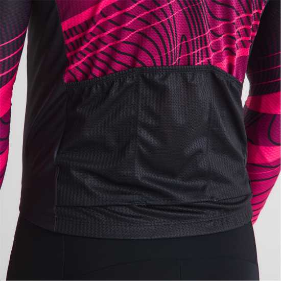 Фланелка С Дълъг Ръкав Dhb Dhb Blok Long Sleeve Jersey 3.0 Unisex Red/Black 