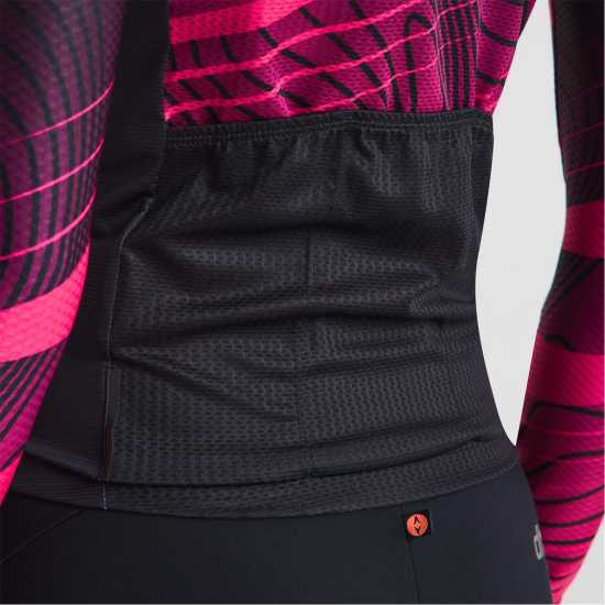 Фланелка С Дълъг Ръкав Dhb Dhb Blok Long Sleeve Jersey 3.0 Unisex Red/Black 