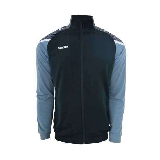 Мъжки дрехи за фитнес Sondico Training Full Zip Jacket Черно Sondico Training Full Zip Jacket Черно Мъжки дрехи за фитнес