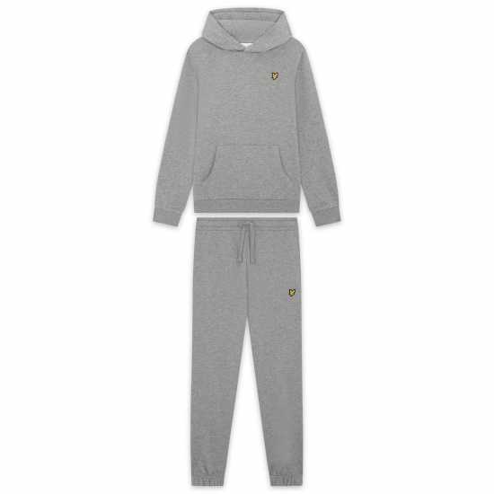 Lyle And Scott Kids Fleece Tracksuit Grey Lyle And Scott Kids Fleece Tracksuit Grey