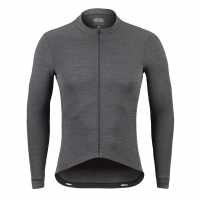 Фланелка С Дълъг Ръкав Dhb Merino Mens Long Sleeve Jersey Сиво синьо 