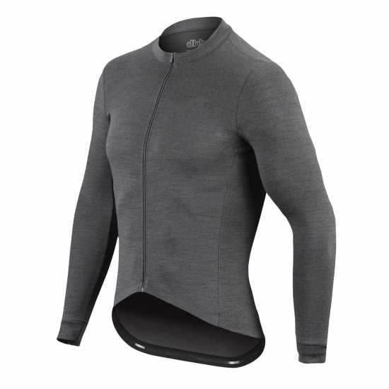 Фланелка С Дълъг Ръкав Dhb Merino Mens Long Sleeve Jersey Сиво синьо Фланелка С Дълъг Ръкав Dhb Merino Mens Long Sleeve Jersey Сиво синьо