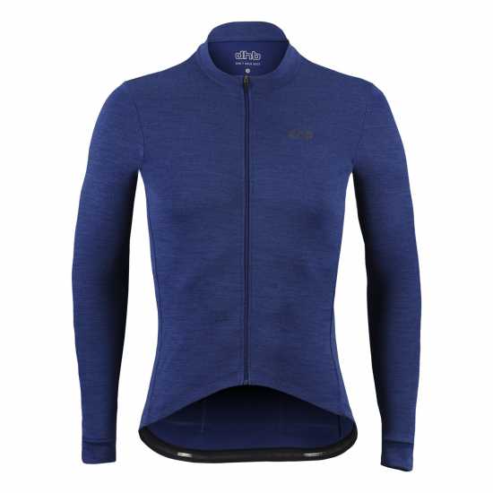 Фланелка С Дълъг Ръкав Dhb Merino Mens Long Sleeve Jersey Синьо съмрак 