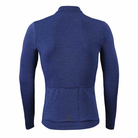 Фланелка С Дълъг Ръкав Dhb Merino Mens Long Sleeve Jersey Синьо съмрак 
