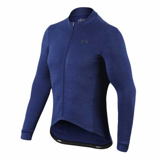 Фланелка С Дълъг Ръкав Dhb Merino Mens Long Sleeve Jersey Синьо съмрак 