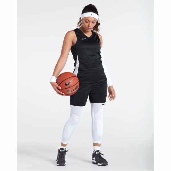 Nike Tm Bskbl St Jsy Ld99 Black/White 