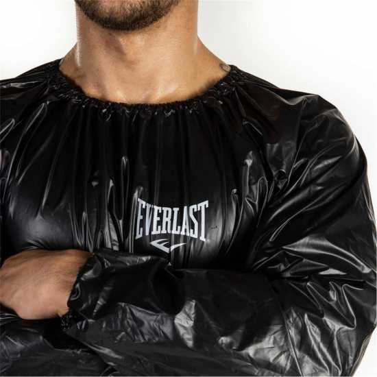 Everlast Vinyl Sauna Suit Blk Xl/xxl  