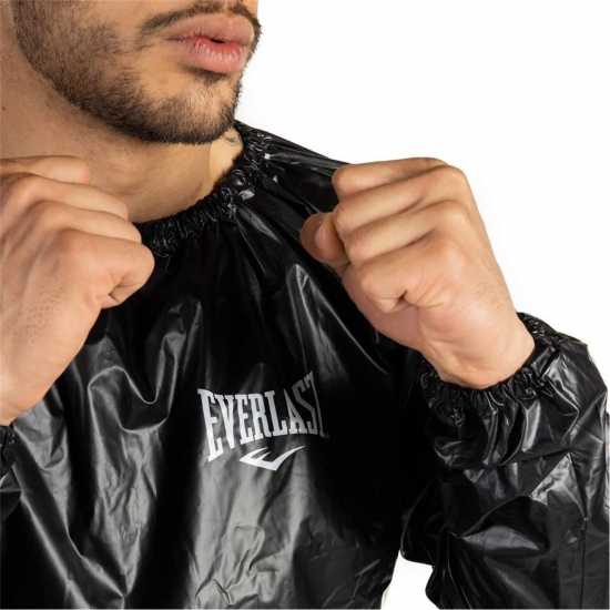 Everlast Vinyl Sauna Suit Blk Xl/xxl  