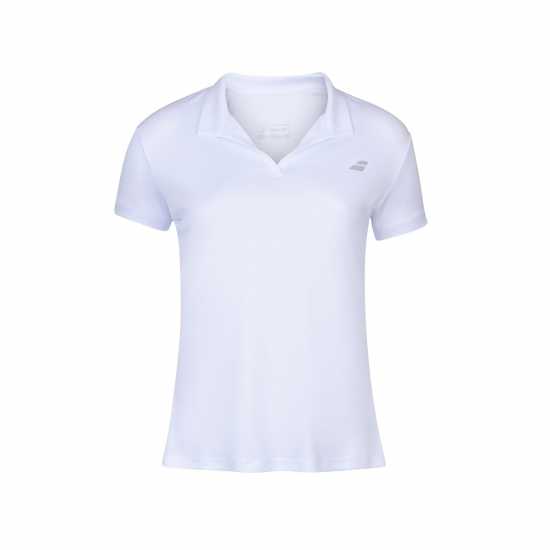 Babolat Блуза С Яка Short-Sleeve Performance Polo Shirt Бяло 