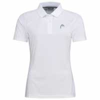 Head Блуза С Яка Club Tech Polo Shirt Womens White Дамски тениски с яка