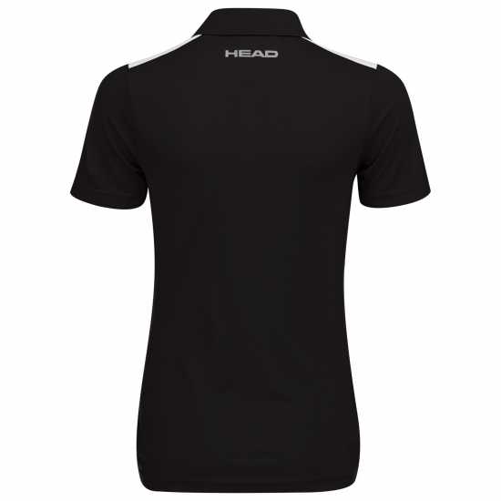 Бадминтон Head Блуза С Яка Club Tech Polo Shirt Womens Черно/Бяло Head Блуза С Яка Club Tech Polo Shirt Womens Черно/Бяло Бадминтон