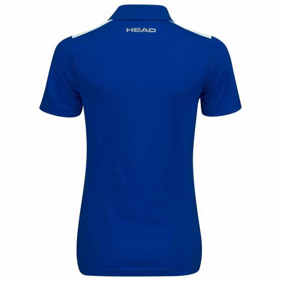 Head Блуза С Яка Club Tech Polo Shirt Womens Ryl Blue/White Дамски тениски с яка