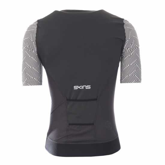 Skins Cycle Elite Short Sleeve Jersey Сиво Мъжки тениски и фланелки