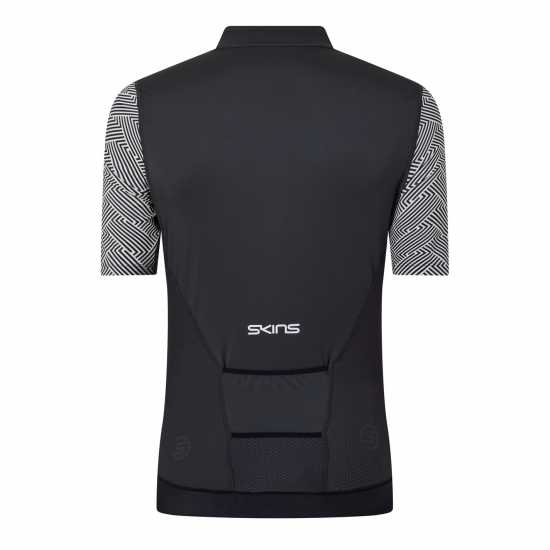 Skins Cycle Elite Short Sleeve Jersey Сиво Мъжки тениски и фланелки