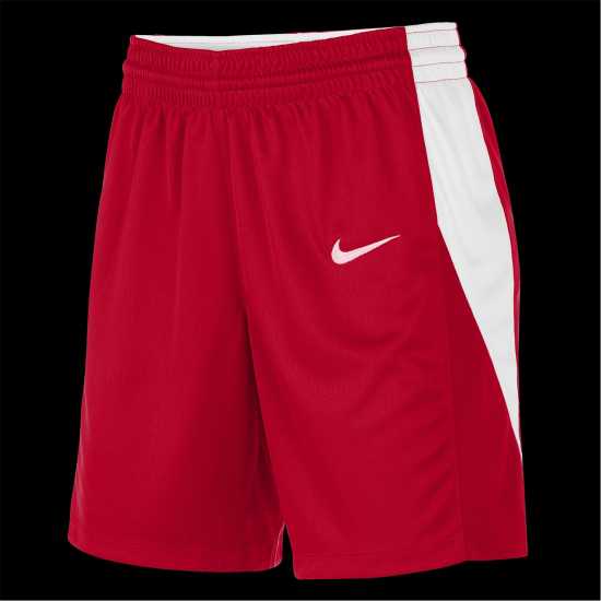 Nike Women's Basketball Shorts Univrsty Red/Wh 