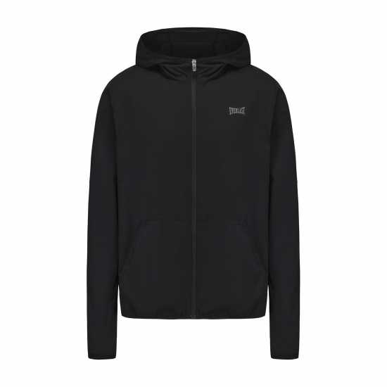 Мъжки дрехи за фитнес Everlast Training Zip Hoodie Mens Jet Black Everlast Training Zip Hoodie Mens Jet Black Мъжки дрехи за фитнес