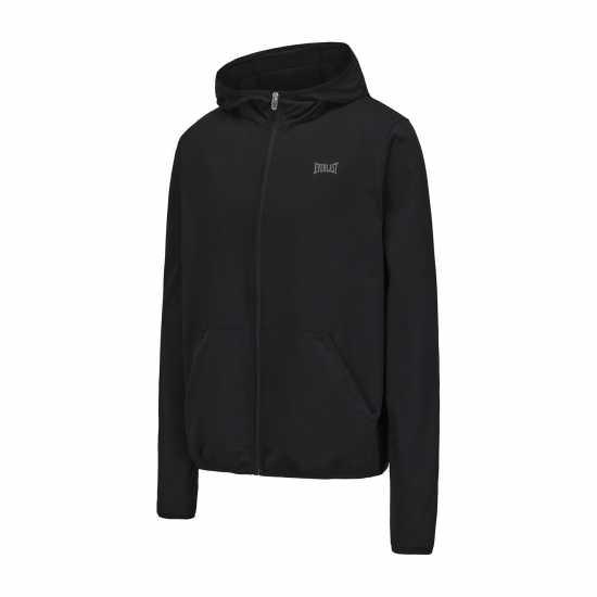 Мъжки дрехи за фитнес Everlast Training Zip Hoodie Mens Jet Black Everlast Training Zip Hoodie Mens Jet Black Мъжки дрехи за фитнес