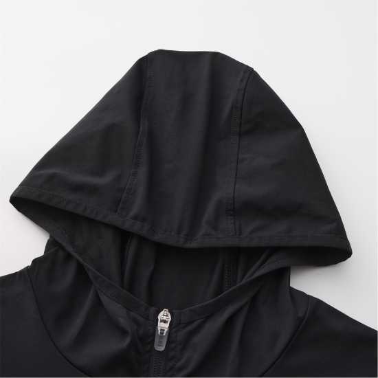 Мъжки дрехи за фитнес Everlast Training Zip Hoodie Mens Jet Black Everlast Training Zip Hoodie Mens Jet Black Мъжки дрехи за фитнес