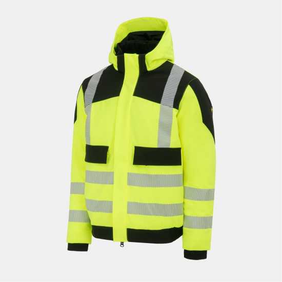 Dunlop Мъжко Яке Hi Vis Pro Jacket Mens  