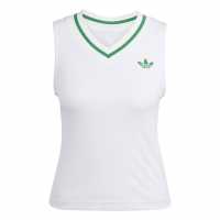 Adidas Wimbledon Pro Vest Womens Бяло Бадминтон