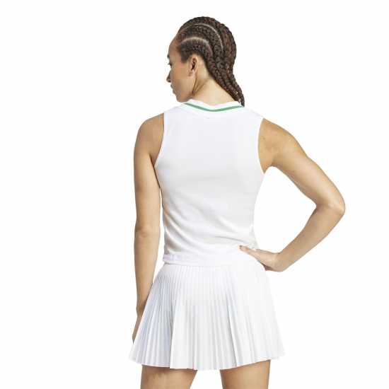 Бадминтон Adidas Wimbledon Pro Vest Womens Бяло Adidas Wimbledon Pro Vest Womens Бяло Бадминтон