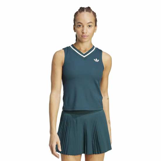 Adidas Wimbledon Pro Vest Womens Aurora Ivy Бадминтон