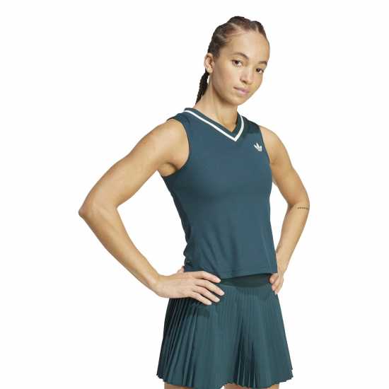 Adidas Wimbledon Pro Vest Womens Aurora Ivy Бадминтон