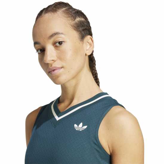 Adidas Wimbledon Pro Vest Womens Aurora Ivy Бадминтон