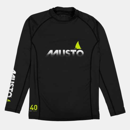 Musto Kids Long-Sleeve Performance Gym Top Черно Musto Kids Long-Sleeve Performance Gym Top Черно