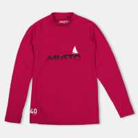 Musto Kids Long-Sleeve Performance Gym Top Червено 