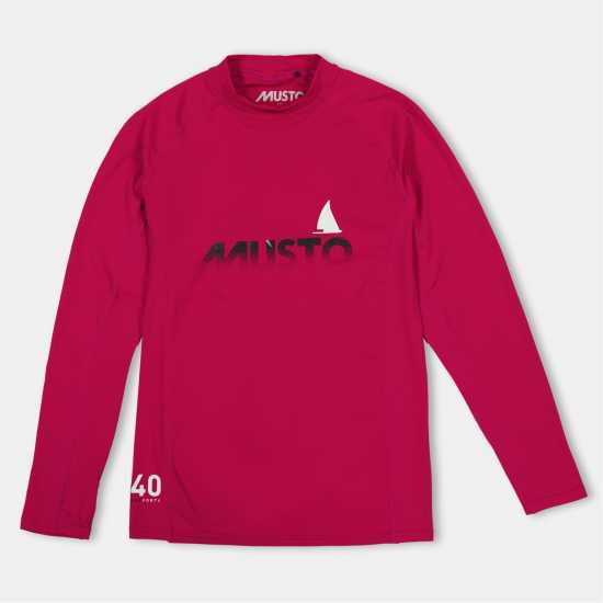 Musto Kids Long-Sleeve Performance Gym Top Червено 
