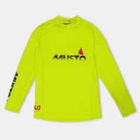 Musto Kids Long-Sleeve Performance Gym Top Жълто 