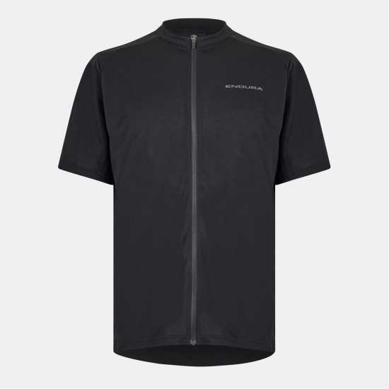 Endura Loop S/s Zipped Jersey Черно 