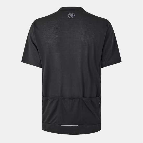 Endura Loop S/s Zipped Jersey Черно 