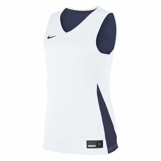 Nike Women's Performance Basketball Jersey Obsidian/white 