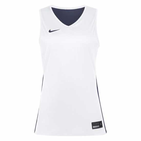Nike Women's Performance Basketball Jersey Obsidian/white 