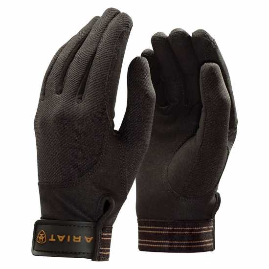 Ariat Tek Grip Gloves Ladies Bark Ръкавици шапки и шалове