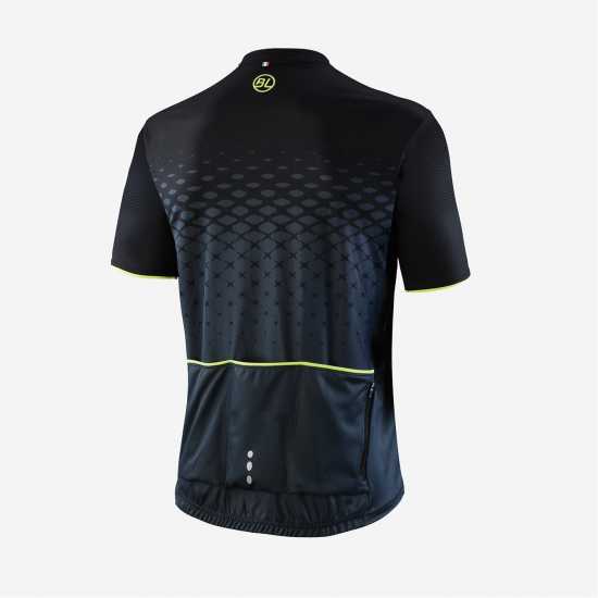 Bicycle Line Ss Jersey Rayon Sn99 Black/Yellow 