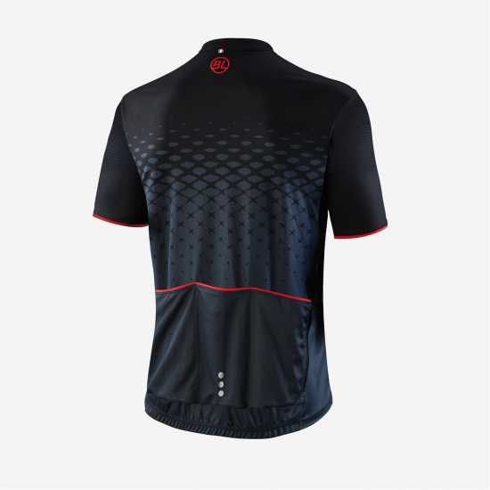 Bicycle Line Ss Jersey Rayon Sn99 Black/Red 