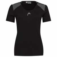 Head Club Tech T-Shirt Womens Черно Дамски тениски и фланелки