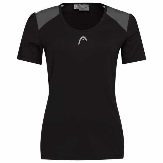 Head Club Tech T-Shirt Womens Black Дамски тениски и фланелки