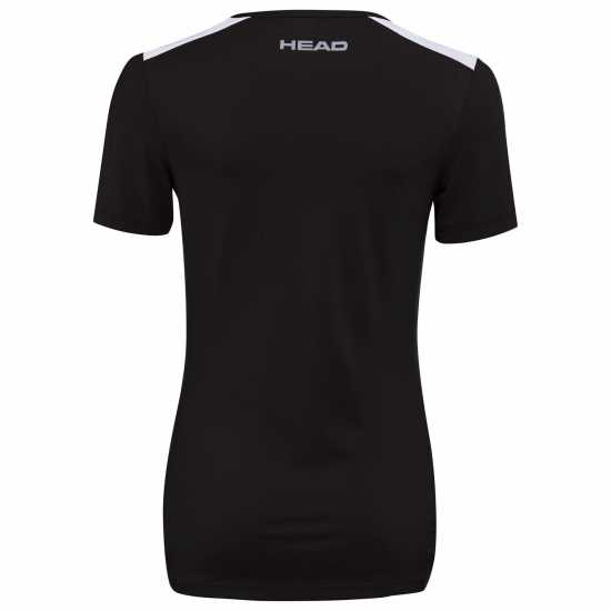 Head Club Tech T-Shirt Womens Black Дамски тениски и фланелки