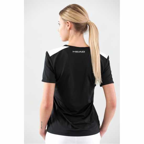 Бадминтон Head Club Tech T-Shirt Womens Черно Head Club Tech T-Shirt Womens Черно Бадминтон